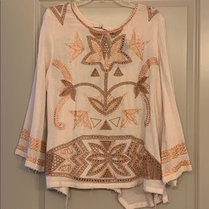Beautifully designed Free People top